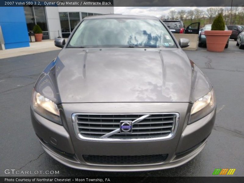 Oyster Gray Metallic / Anthracite Black 2007 Volvo S80 3.2