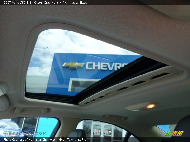 Oyster Gray Metallic / Anthracite Black 2007 Volvo S80 3.2