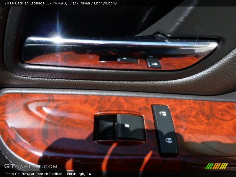 Black Raven / Ebony/Ebony 2014 Cadillac Escalade Luxury AWD