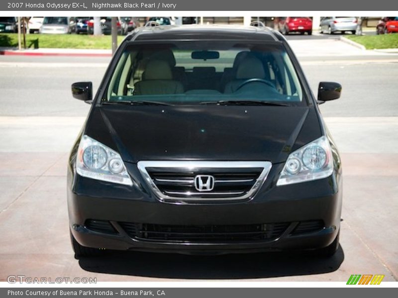 Nighthawk Black Pearl / Ivory 2007 Honda Odyssey EX-L