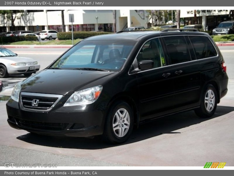 Nighthawk Black Pearl / Ivory 2007 Honda Odyssey EX-L