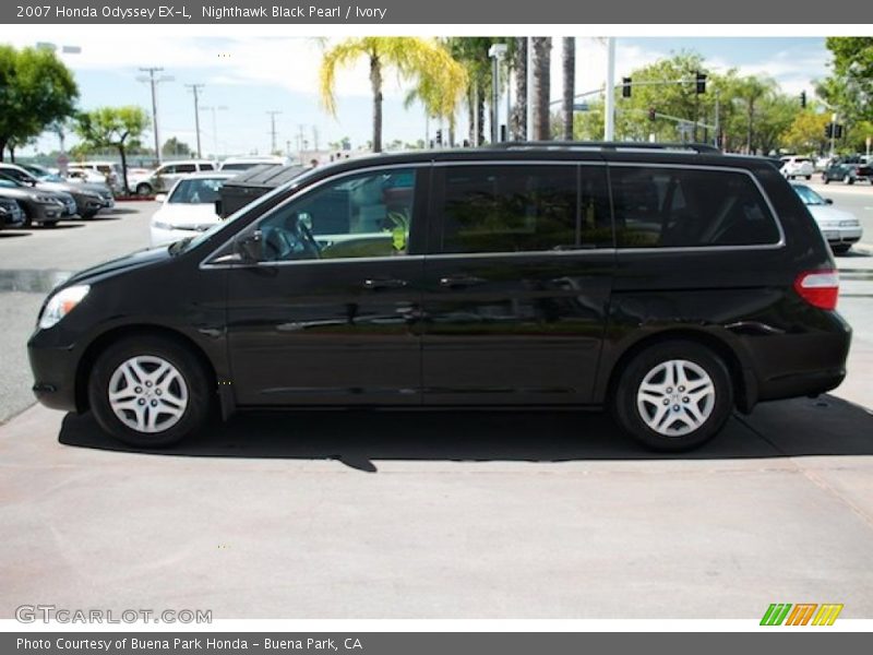 Nighthawk Black Pearl / Ivory 2007 Honda Odyssey EX-L