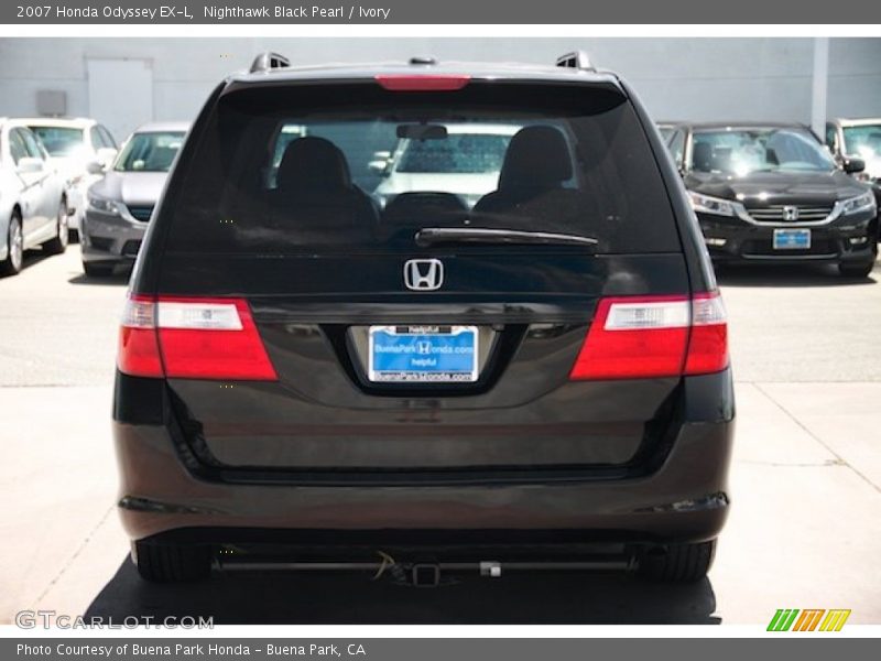 Nighthawk Black Pearl / Ivory 2007 Honda Odyssey EX-L