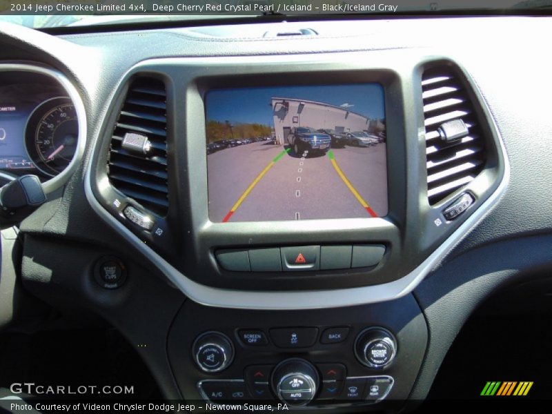 Deep Cherry Red Crystal Pearl / Iceland - Black/Iceland Gray 2014 Jeep Cherokee Limited 4x4