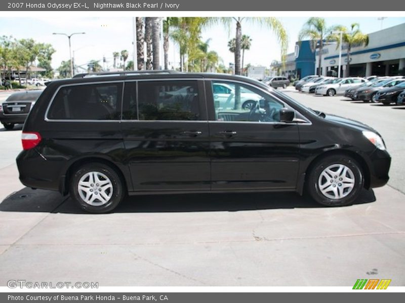 Nighthawk Black Pearl / Ivory 2007 Honda Odyssey EX-L
