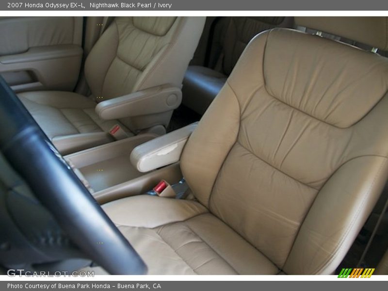 Nighthawk Black Pearl / Ivory 2007 Honda Odyssey EX-L