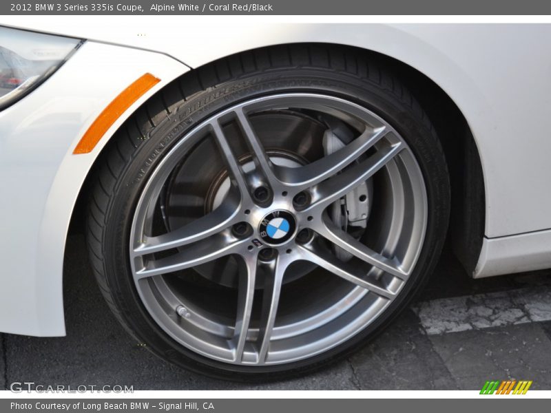 Alpine White / Coral Red/Black 2012 BMW 3 Series 335is Coupe