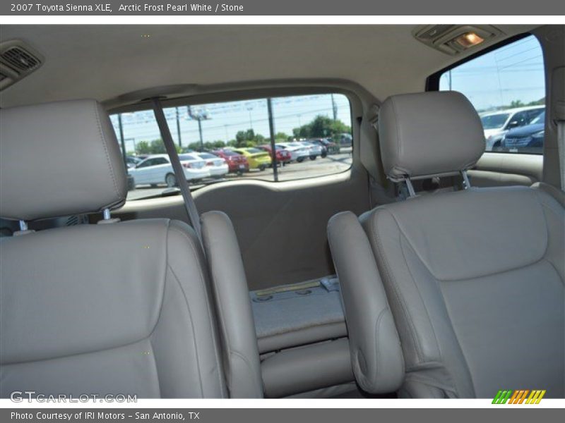 Arctic Frost Pearl White / Stone 2007 Toyota Sienna XLE