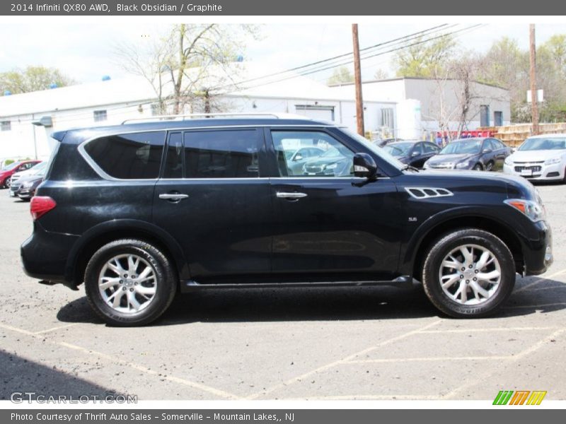 Black Obsidian / Graphite 2014 Infiniti QX80 AWD