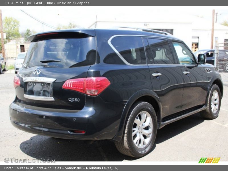 Black Obsidian / Graphite 2014 Infiniti QX80 AWD