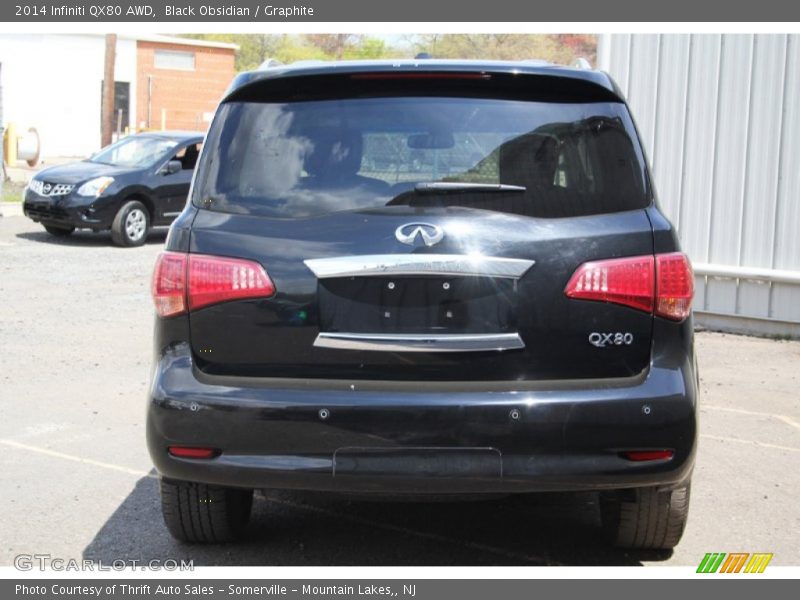 Black Obsidian / Graphite 2014 Infiniti QX80 AWD