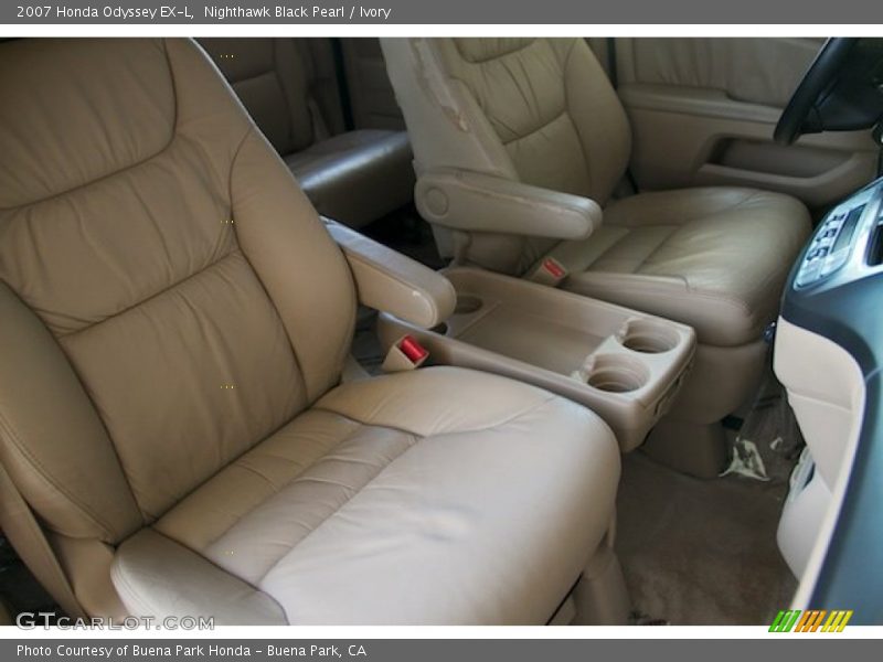 Nighthawk Black Pearl / Ivory 2007 Honda Odyssey EX-L