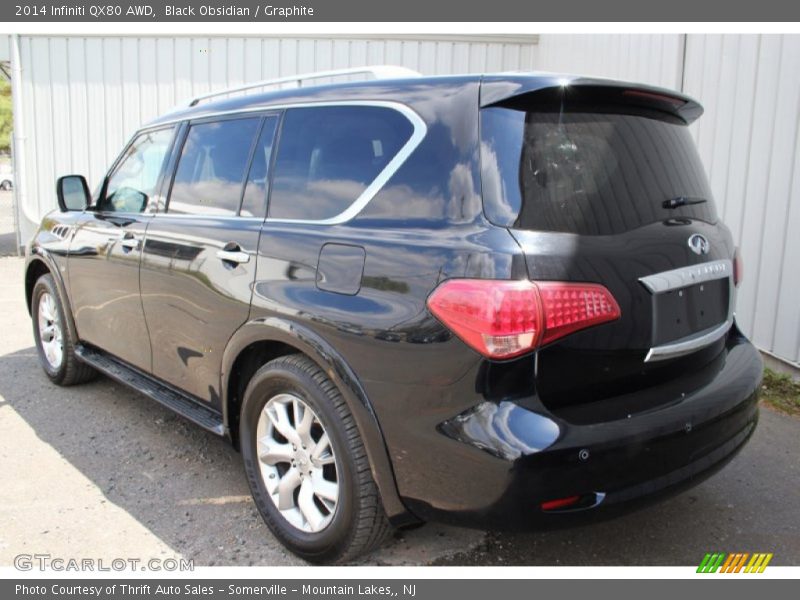 Black Obsidian / Graphite 2014 Infiniti QX80 AWD