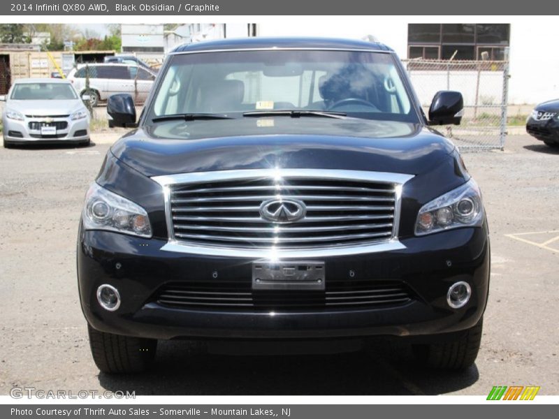 Black Obsidian / Graphite 2014 Infiniti QX80 AWD