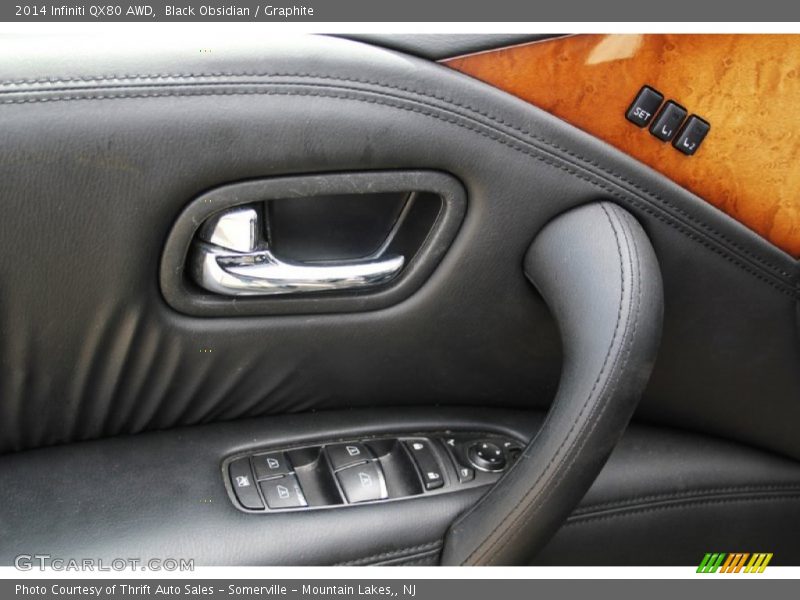 Black Obsidian / Graphite 2014 Infiniti QX80 AWD