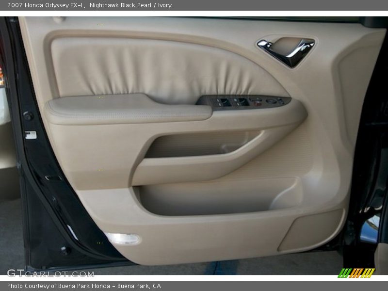 Nighthawk Black Pearl / Ivory 2007 Honda Odyssey EX-L