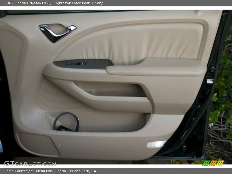 Nighthawk Black Pearl / Ivory 2007 Honda Odyssey EX-L