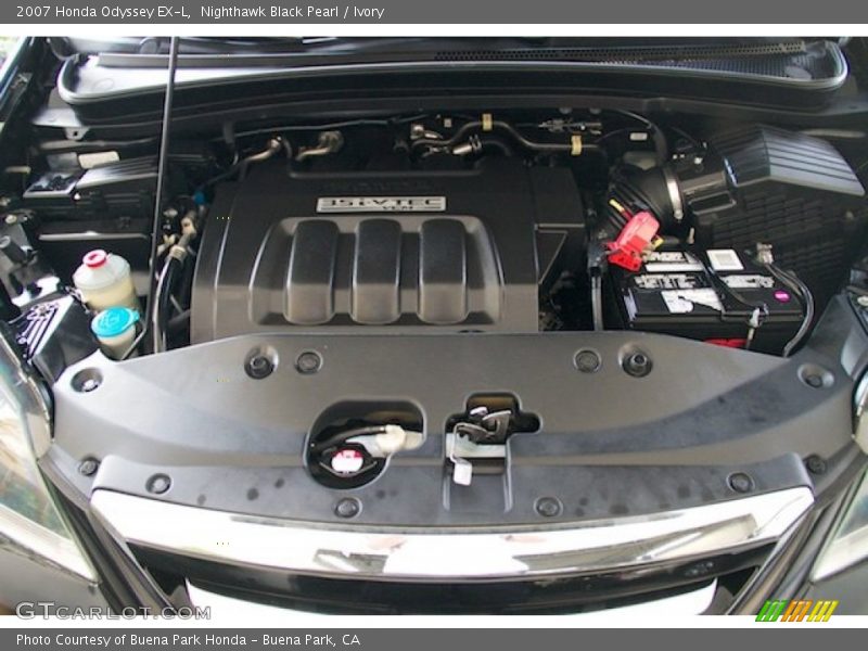 Nighthawk Black Pearl / Ivory 2007 Honda Odyssey EX-L