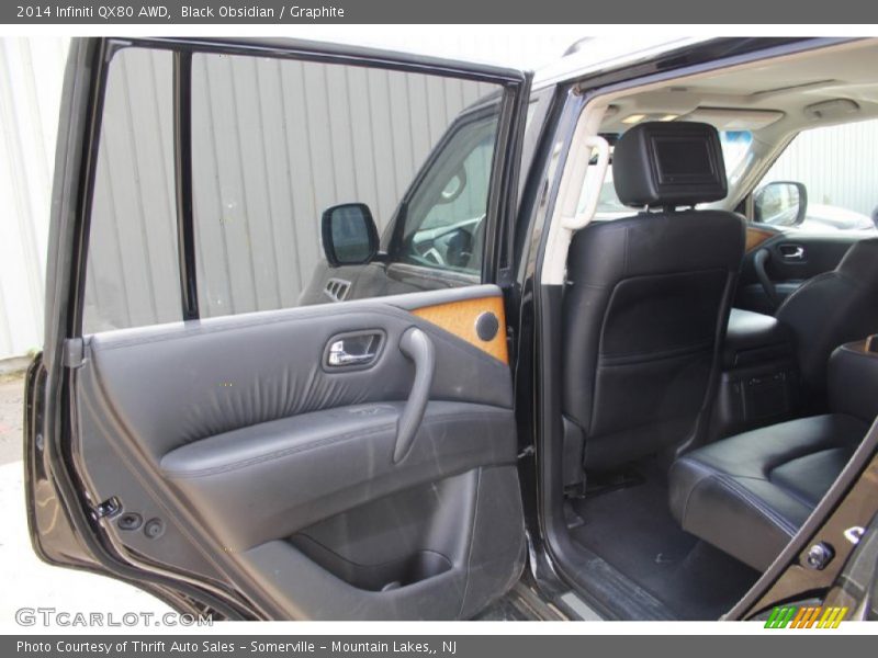 Black Obsidian / Graphite 2014 Infiniti QX80 AWD