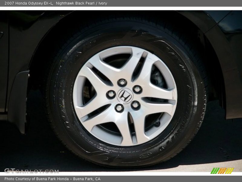 Nighthawk Black Pearl / Ivory 2007 Honda Odyssey EX-L