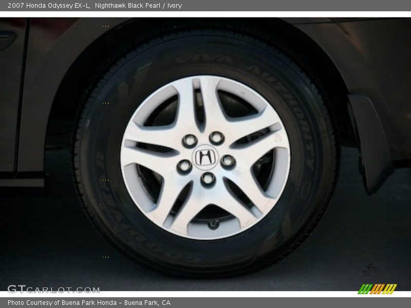 Nighthawk Black Pearl / Ivory 2007 Honda Odyssey EX-L