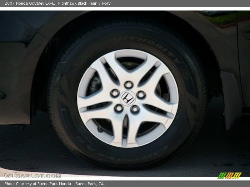 Nighthawk Black Pearl / Ivory 2007 Honda Odyssey EX-L
