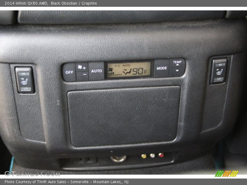 Black Obsidian / Graphite 2014 Infiniti QX80 AWD