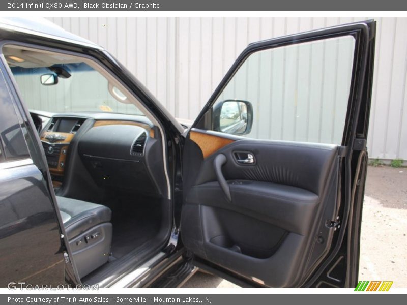 Black Obsidian / Graphite 2014 Infiniti QX80 AWD