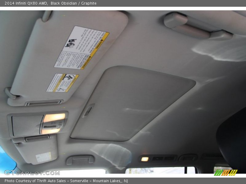Black Obsidian / Graphite 2014 Infiniti QX80 AWD