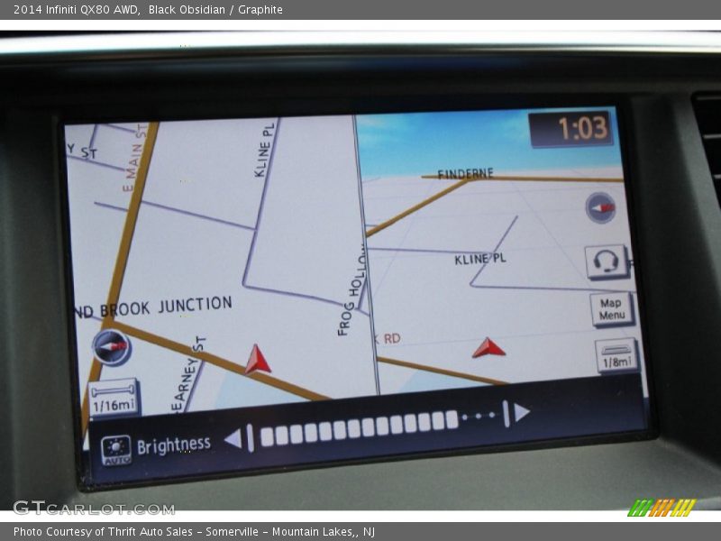 Black Obsidian / Graphite 2014 Infiniti QX80 AWD