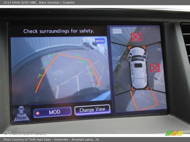 Black Obsidian / Graphite 2014 Infiniti QX80 AWD