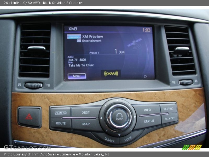 Black Obsidian / Graphite 2014 Infiniti QX80 AWD