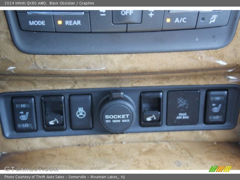 Black Obsidian / Graphite 2014 Infiniti QX80 AWD