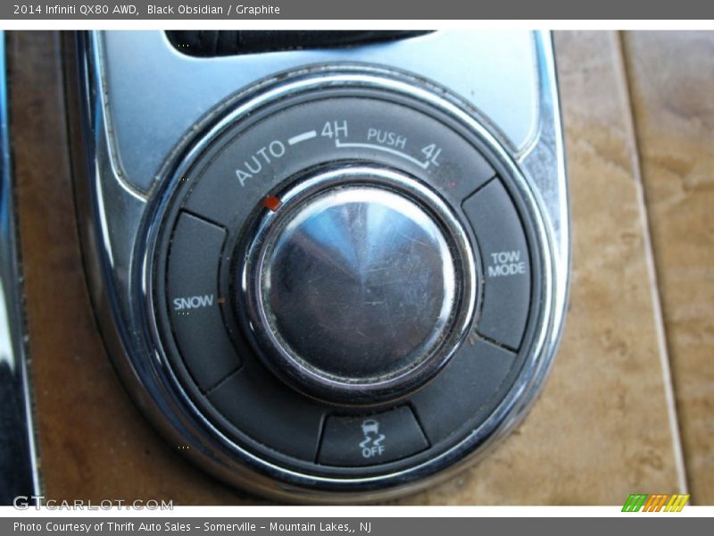 Black Obsidian / Graphite 2014 Infiniti QX80 AWD