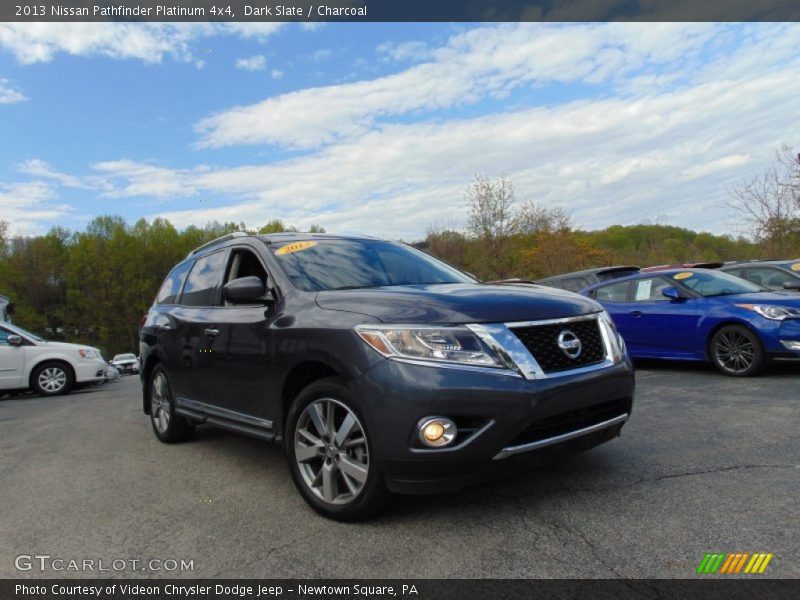 Dark Slate / Charcoal 2013 Nissan Pathfinder Platinum 4x4