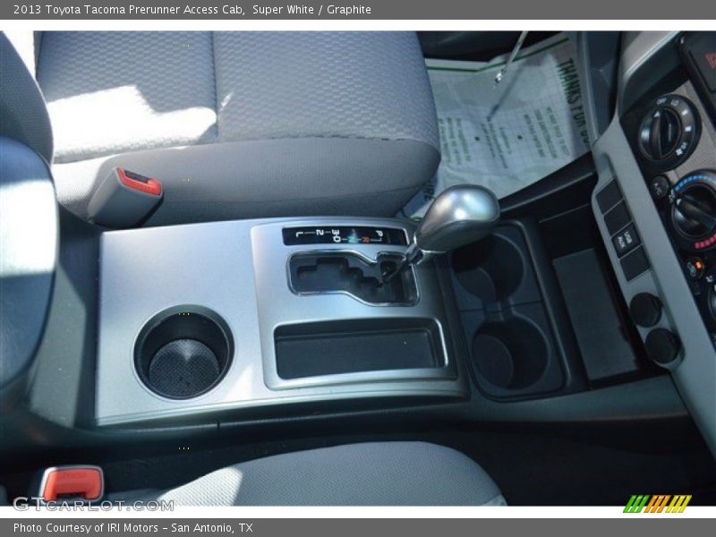 Super White / Graphite 2013 Toyota Tacoma Prerunner Access Cab