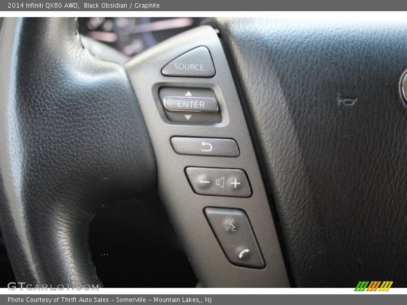 Black Obsidian / Graphite 2014 Infiniti QX80 AWD