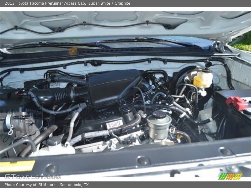 Super White / Graphite 2013 Toyota Tacoma Prerunner Access Cab
