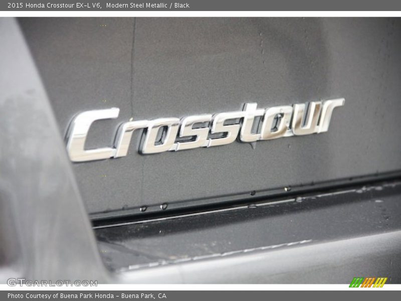 Modern Steel Metallic / Black 2015 Honda Crosstour EX-L V6