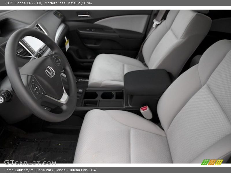Modern Steel Metallic / Gray 2015 Honda CR-V EX