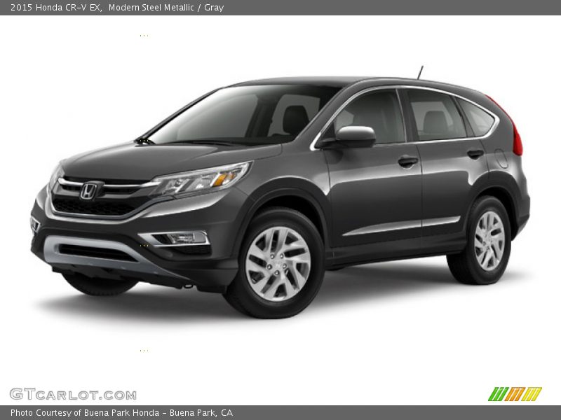 Modern Steel Metallic / Gray 2015 Honda CR-V EX