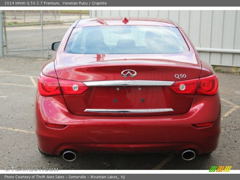 Venetian Ruby / Graphite 2014 Infiniti Q 50 3.7 Premium