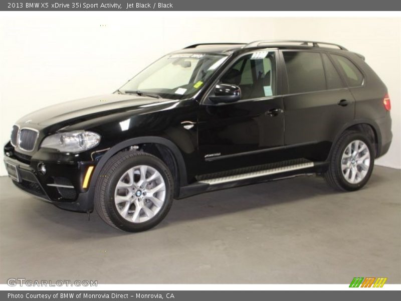 Jet Black / Black 2013 BMW X5 xDrive 35i Sport Activity