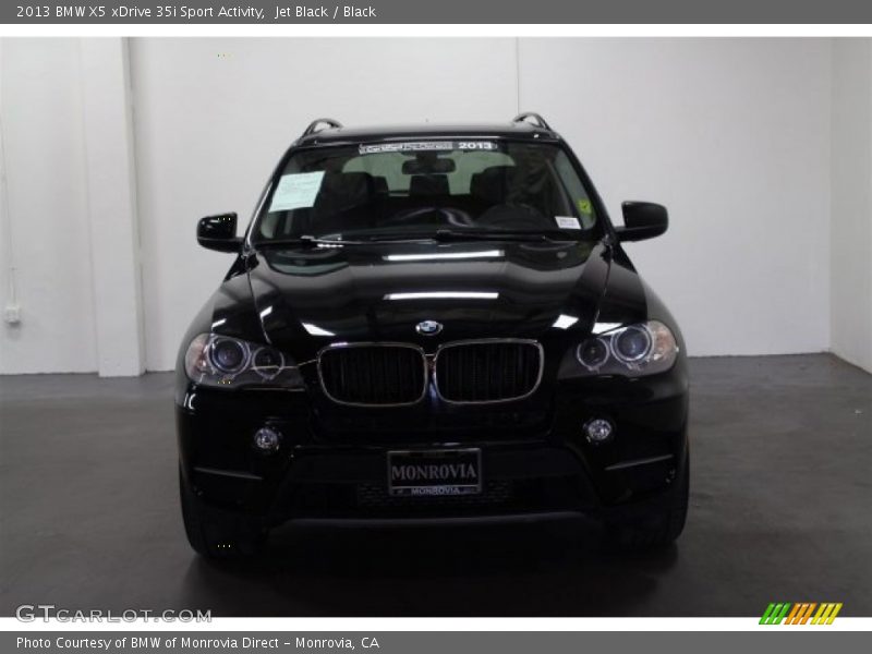 Jet Black / Black 2013 BMW X5 xDrive 35i Sport Activity