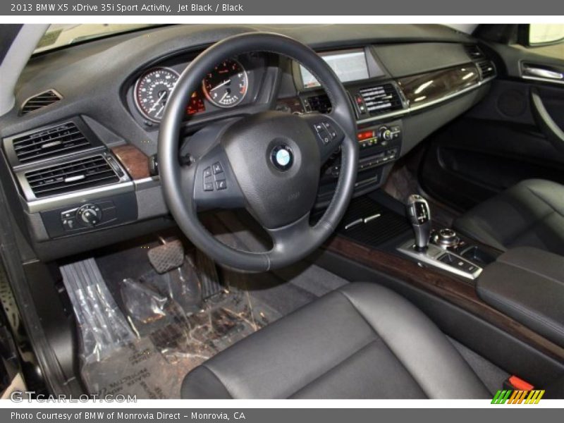 Jet Black / Black 2013 BMW X5 xDrive 35i Sport Activity