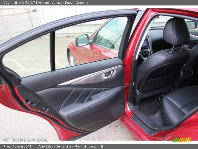 Venetian Ruby / Graphite 2014 Infiniti Q 50 3.7 Premium