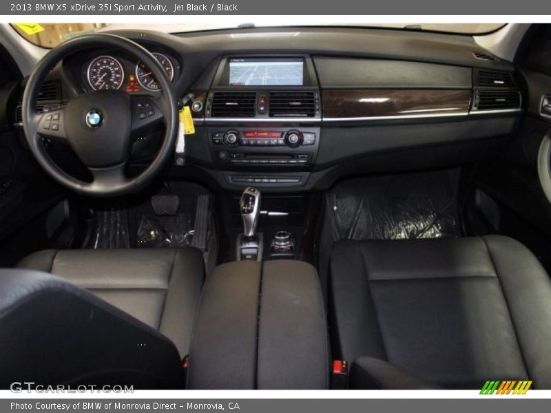 Jet Black / Black 2013 BMW X5 xDrive 35i Sport Activity