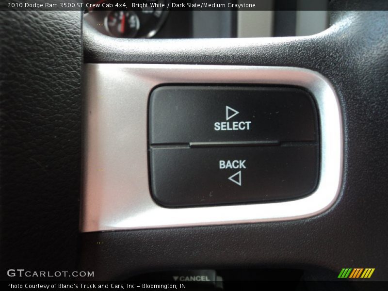 Bright White / Dark Slate/Medium Graystone 2010 Dodge Ram 3500 ST Crew Cab 4x4