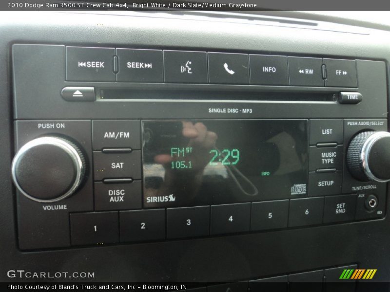 Bright White / Dark Slate/Medium Graystone 2010 Dodge Ram 3500 ST Crew Cab 4x4