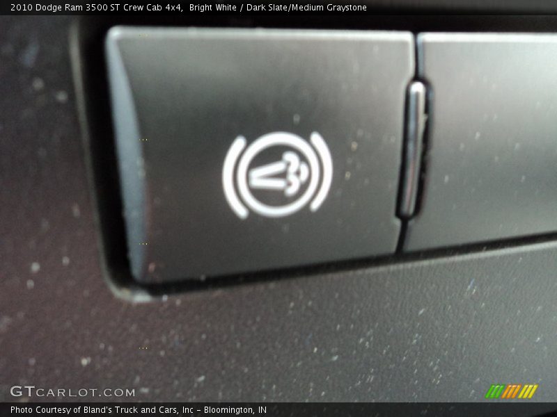 Bright White / Dark Slate/Medium Graystone 2010 Dodge Ram 3500 ST Crew Cab 4x4